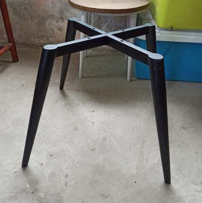 Elegante silla de metal recubierta en polvo marco de muebles de metal marco para la personalización interminable