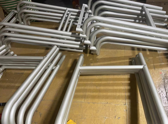 Cuadro de muebles de metal rectangular de interior de trabajo pesado con acabado en polvo libre de óxido