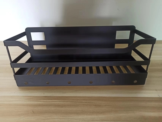 Organizador de pared de metal resistente a la corrosión para almacenamiento de oficina en la cocina del hogar