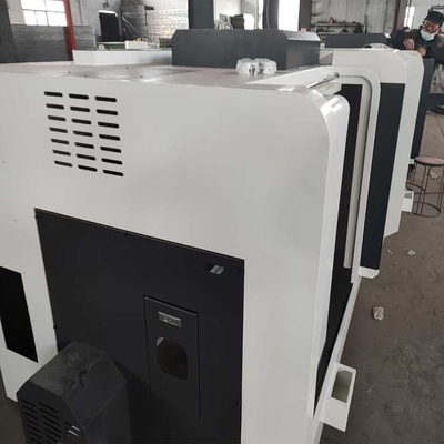 Caja eléctrica de lámina de metal de montaje de superficie con recubrimiento en polvo y forma rectangular