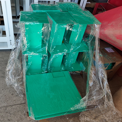 Carcasa de chapa metálica para maquinaria industrial con recubrimiento en polvo y opciones personalizables