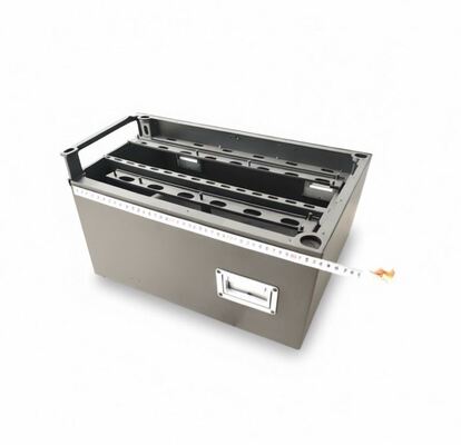 Capa de revestimiento en polvo Concha de metal Resistencia a la corrosión personalizable Sí Casilla de protección ideal para el cajón de almacenamiento de energía