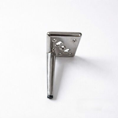 Piernas de tubo Piernas de tubo metálicas Piernas estándar Componentes duraderos de soporte industrial para aplicaciones de muebles y equipos